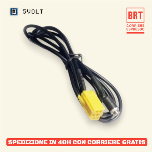 Cavo autoradio stereo aux - cavo,