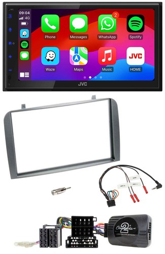 Jvc bluetooth usb volante 2din - bluetooth,