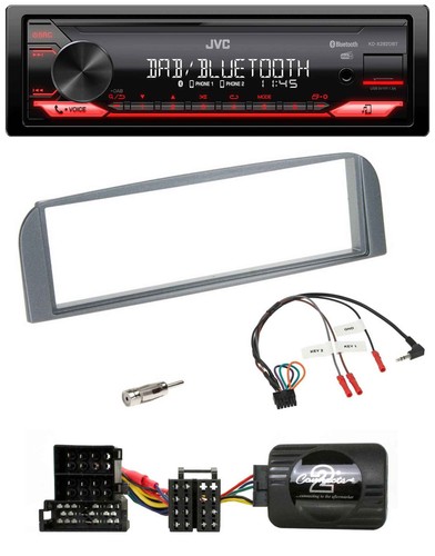 Jvc bluetooth usb dab volante - bluetooth,