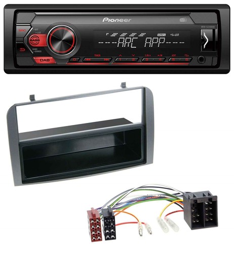 Pioneer dab 1din mp3 aux - pioneer, usb