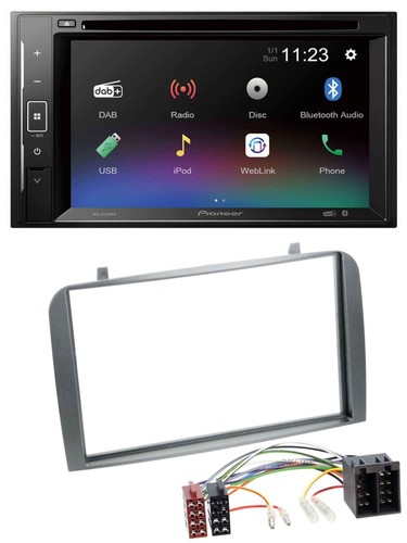 Pioneer bluetooth mp3 - usb, 2din